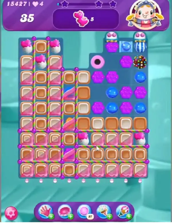 Tips and Walkthrough: Candy Crush Level 15427