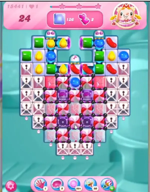 Tips and Walkthrough: Candy Crush Level 15441