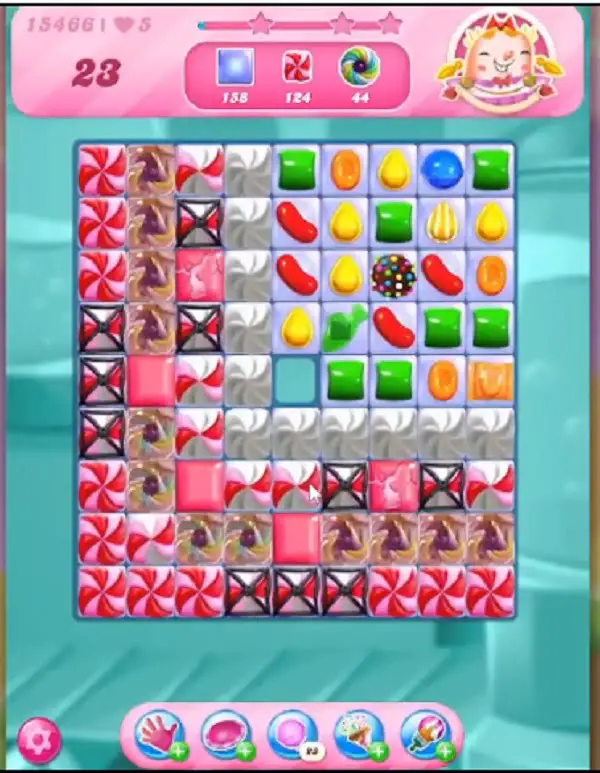 Tips and Walkthrough: Candy Crush Level 15466