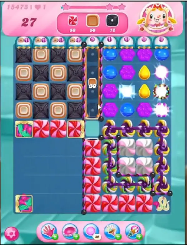 Tips and Walkthrough: Candy Crush Level 15475