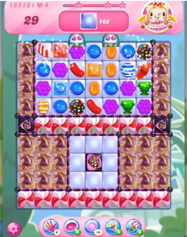 Tips and Walkthrough: Candy Crush Level 15516