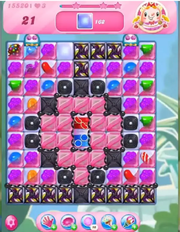 Tips and Walkthrough: Candy Crush Level 15520