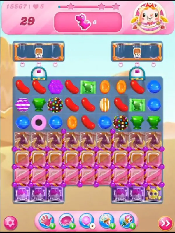 Tips and Walkthrough: Candy Crush Level 15567