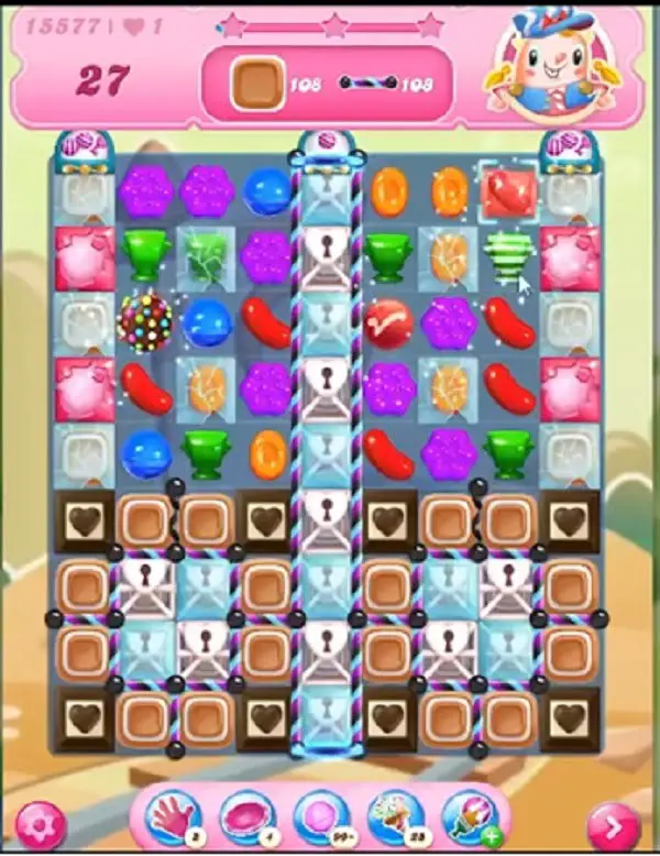 Tips and Walkthrough: Candy Crush Level 15577