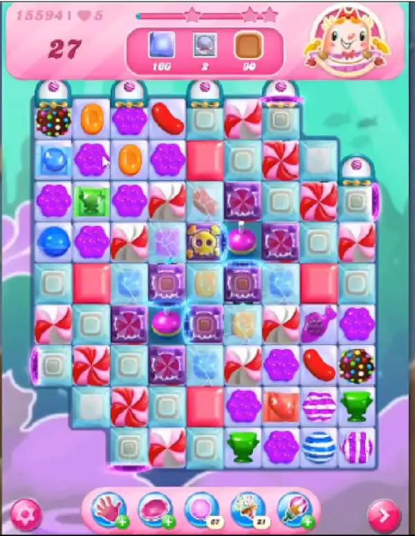 Tips and Walkthrough: Candy Crush Level 15594