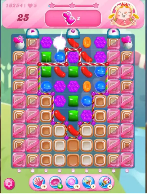 Tips and Walkthrough: Candy Crush Level 16254