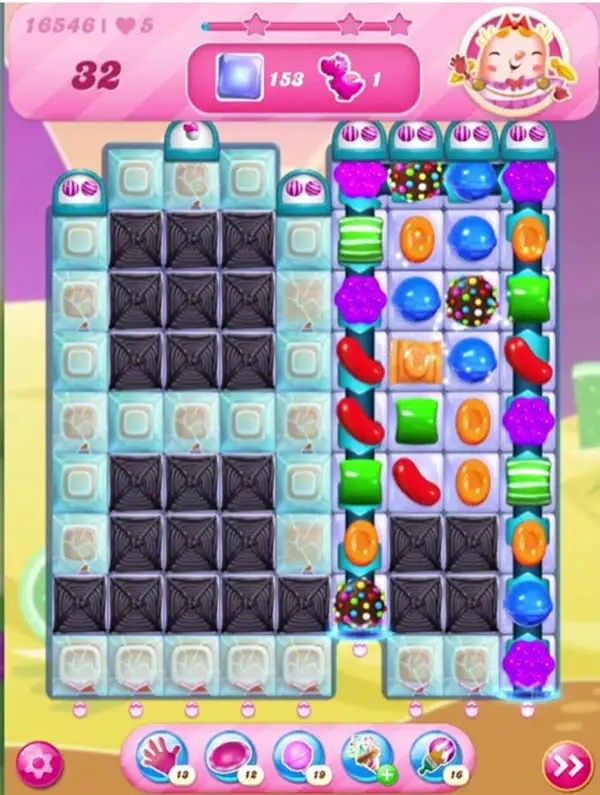 Tips And Walkthrough: Candy Crush Level 16546