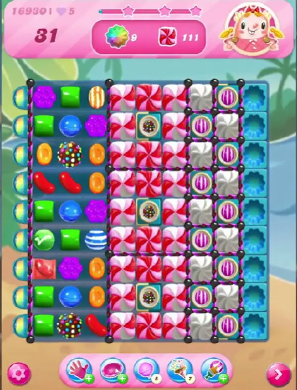 Tips and Walkthrough: Candy Crush Level 16930