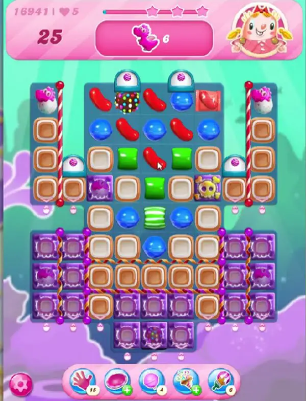 Tips and Walkthrough: Candy Crush Level 16941