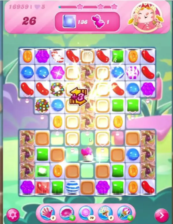 Tips and Walkthrough: Candy Crush Level 16959