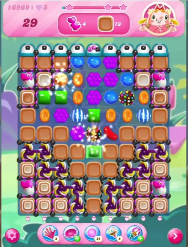 Tips and Walkthrough: Candy Crush Level 16969