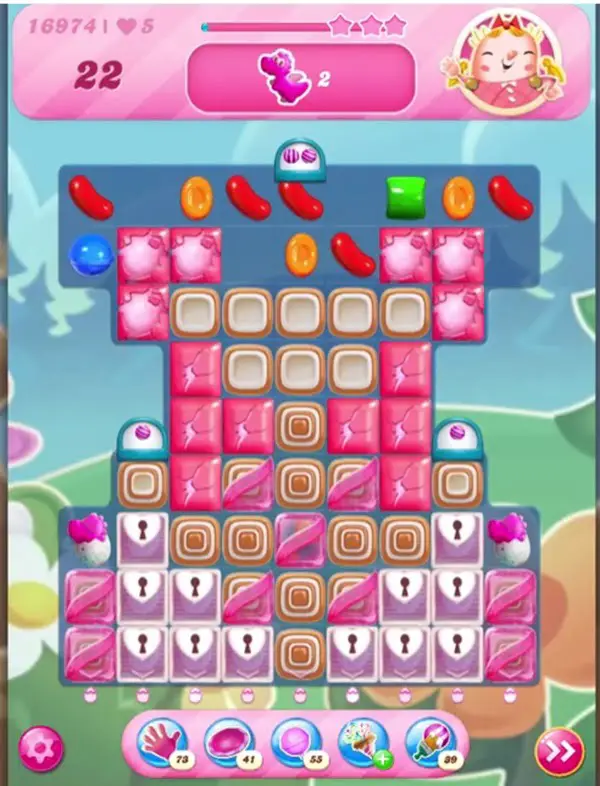 Tips and Walkthrough: Candy Crush Level 16974