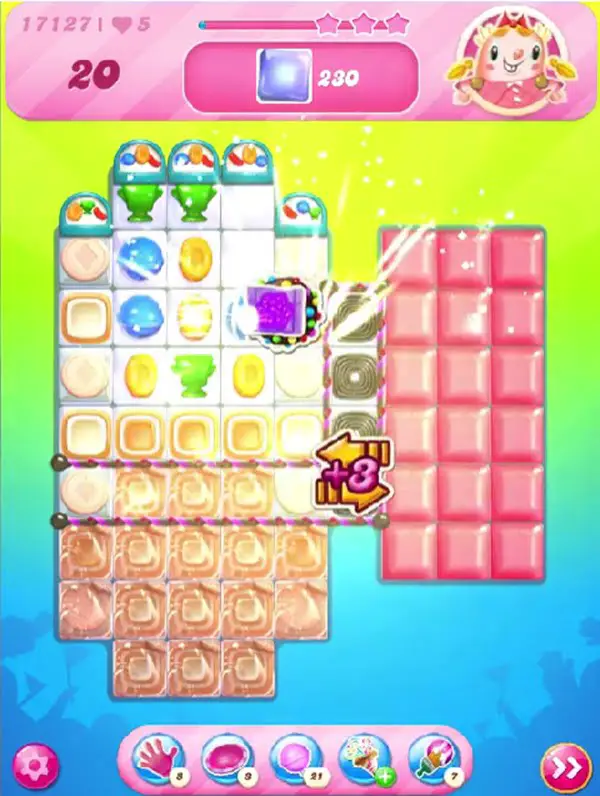 Tips and Walkthrough: Candy Crush Level 17127