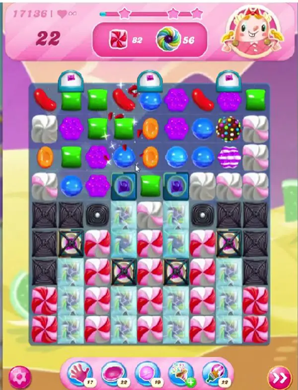 Tips And Walkthrough: Candy Crush Level 17136